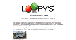 Desktop Screenshot of loopyseatery.com